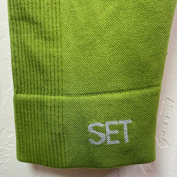 Set Active Sculptflex High-Rise Seamless Ribbed Compression Leggings Size Large - Picture 7 of 15